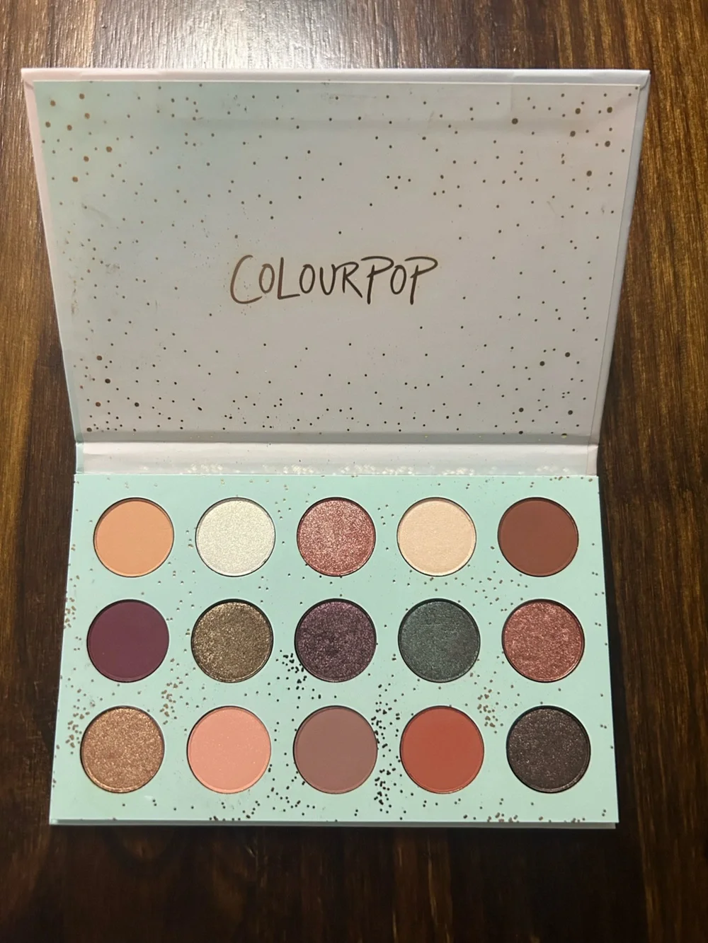 Colourpop White and Gold Eyeshadow Palette - All I See Is Magic